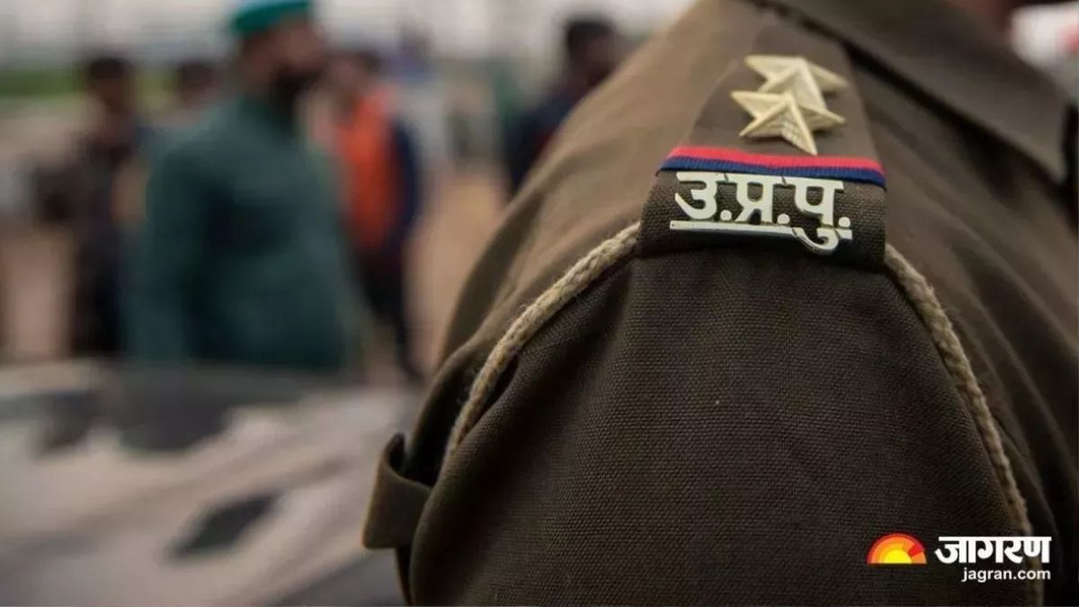 farmer protests with livestock in prayagraj